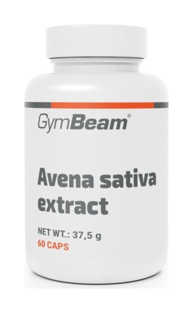 Oves setý (Avena sativa) extrakt 10:1 – GymBeam 60 kaps.