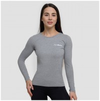 Dámské triko s dlouhým rukávem Basic Grey  
