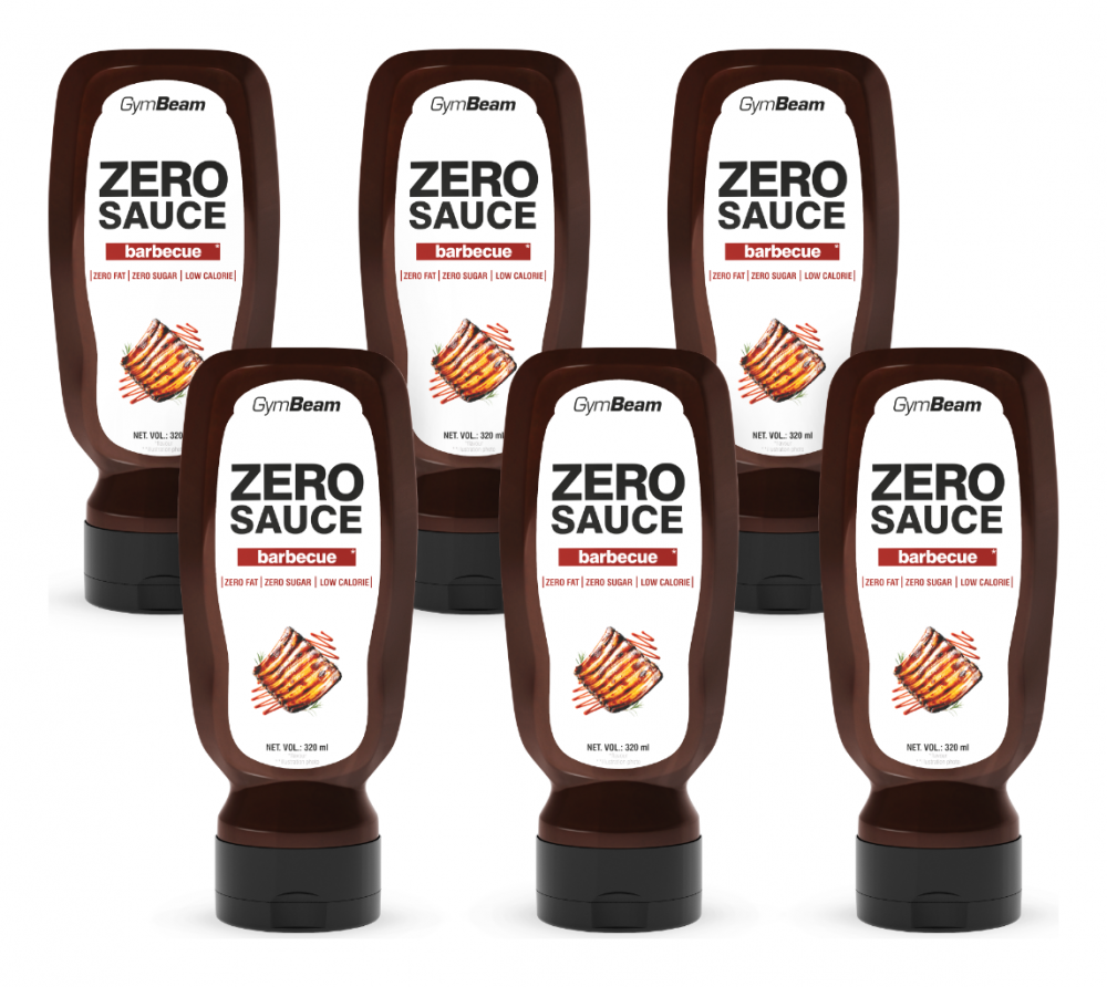 ZERO OMÁČKA barbecue 320 ml 6 x 320 ml