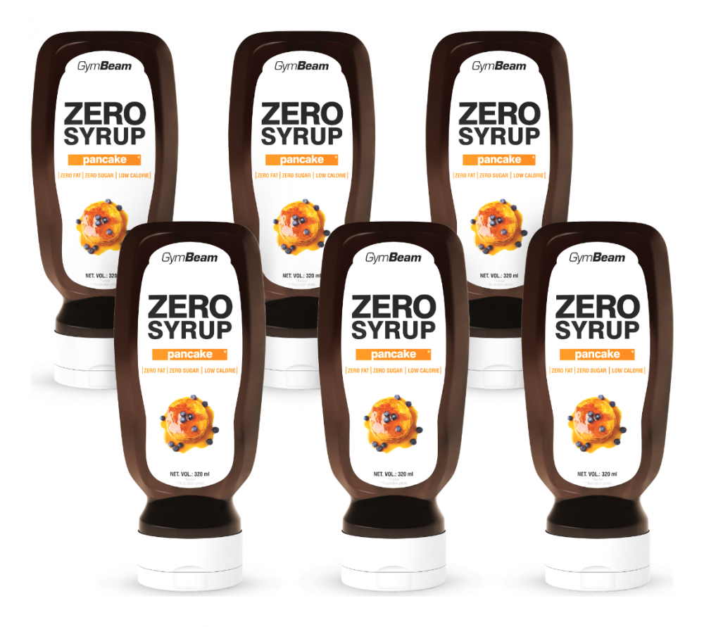 ZERO SIRUP na palačinky 6 x 320 ml