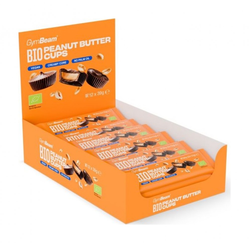 BIO Košíčky s arašídovým máslem 12 x 39 g