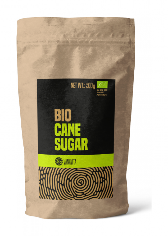 BIO Třtinový cukr - VanaVita 500 g