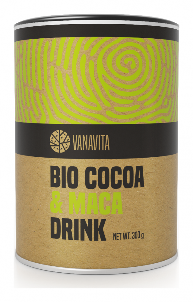 BIO Cocoa & Maca Drink - VanaVita 300 g