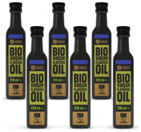 Bio Lněný olej - VanaVita 6 x 250 ml 