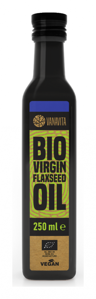 Bio Lněný olej - VanaVita 250 ml