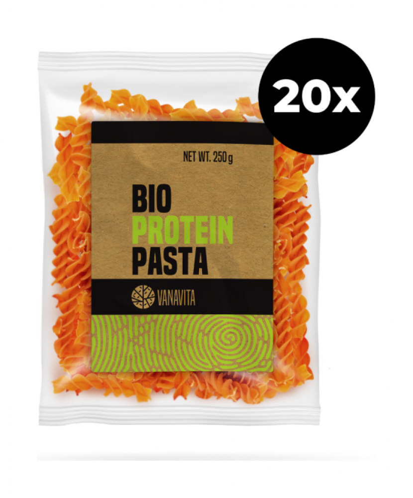 BIO Proteinové těstoviny - vřetena - VanaVita 20 x 250 g
