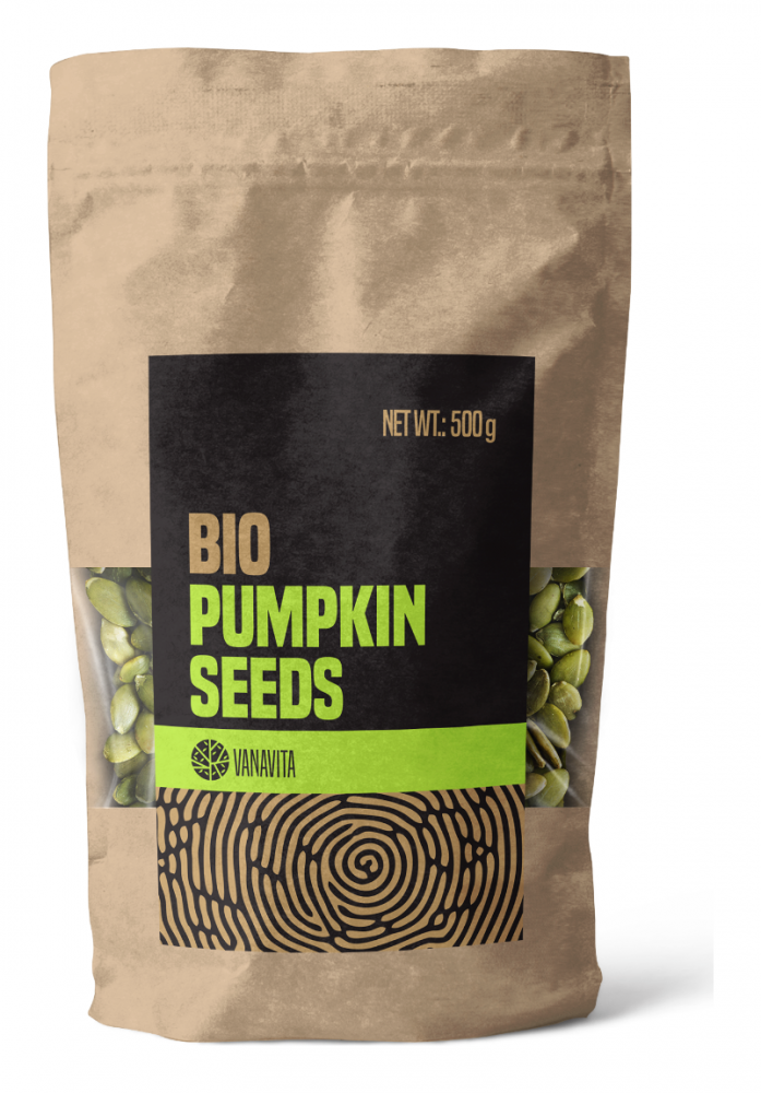 BIO Dýňová semínka - VanaVita 500 g