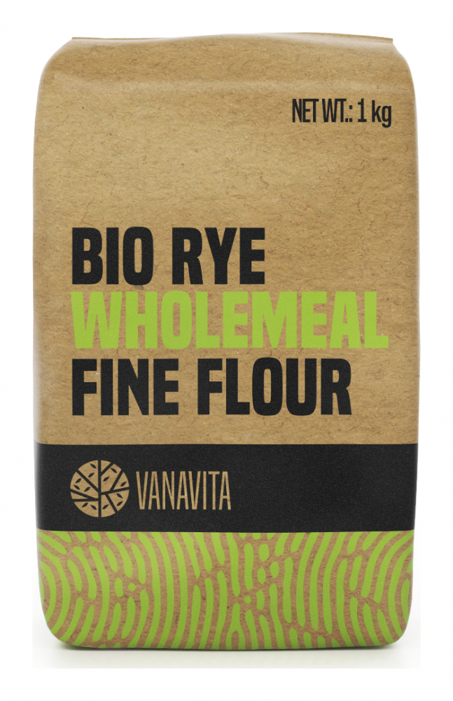 BIO Žitná mouka celozrnná hladká - Vanavita 1000 g