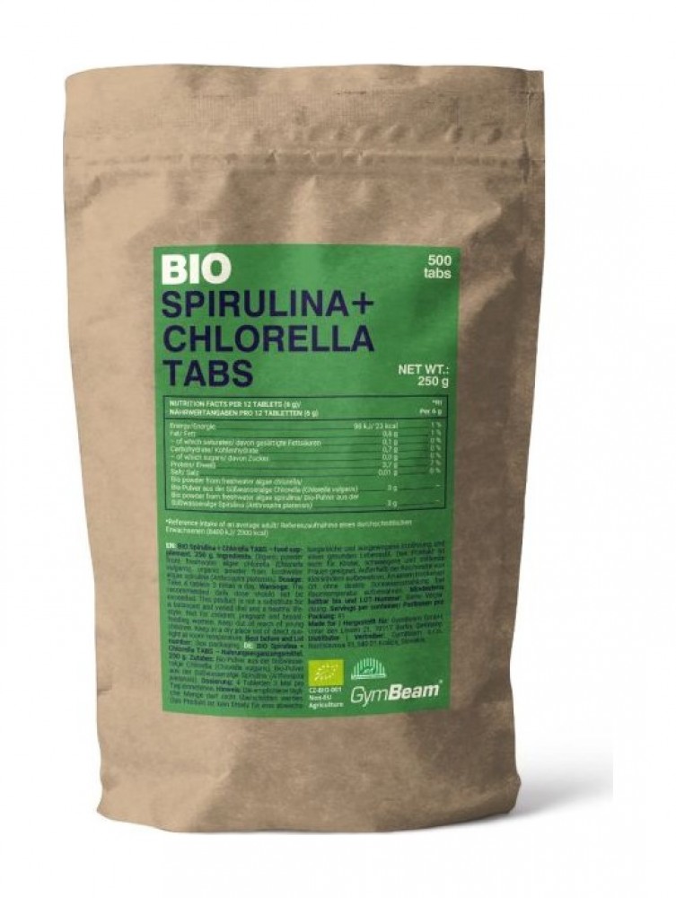 BIO Spirulina + Chlorella TABS 250 g