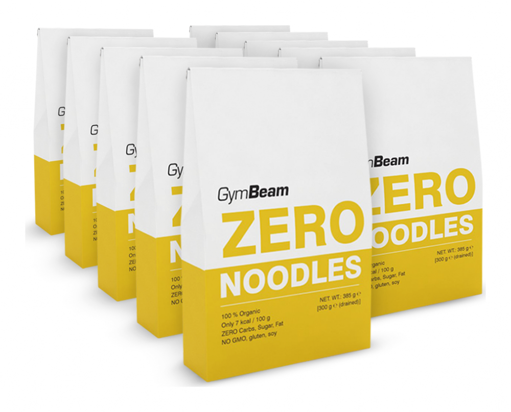 BIO Zero Noodles 385 g – GymBeam 10 x 385 g