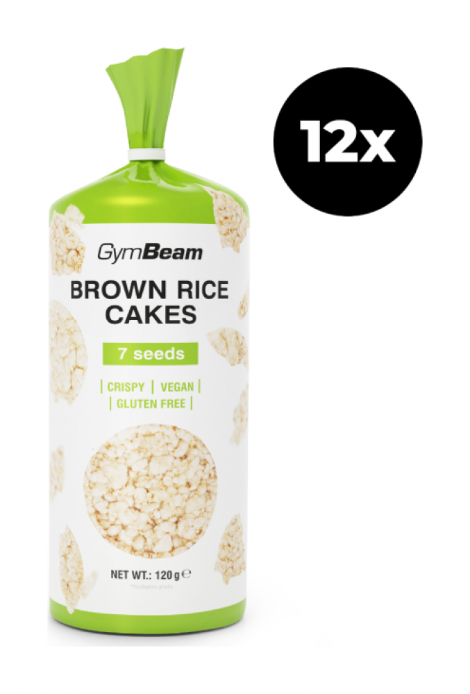Hnědé rýžové chlebíčky 12 x 120 g