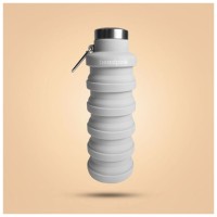 Skládací láhev Grey 500 ml - BeastPink  