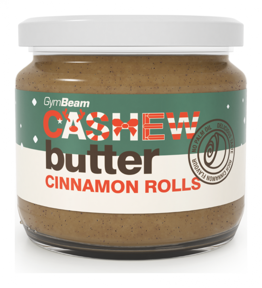 Kešu máslo - Cinnamon rolls