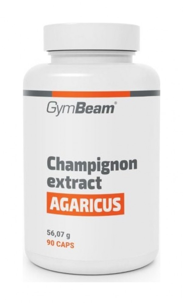 Žampion (Agaricus) extrakt s 20 % polysacharidů a 10 % beta-glukanů 90 kaps.