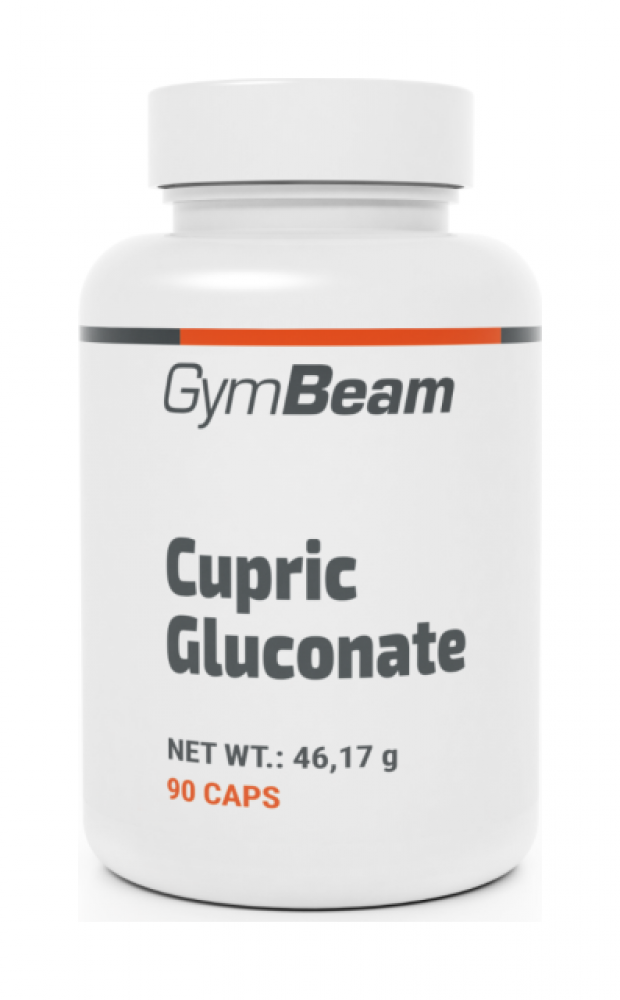 Glukonan měďnatý 90 kaps.