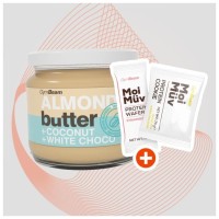 Mandlové máslo s kokosem a bílou čokoládou 8 x 340 g 