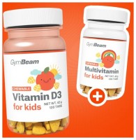 Vitamín D3, tablety na cucání pro děti 400 IU 120 tbl 