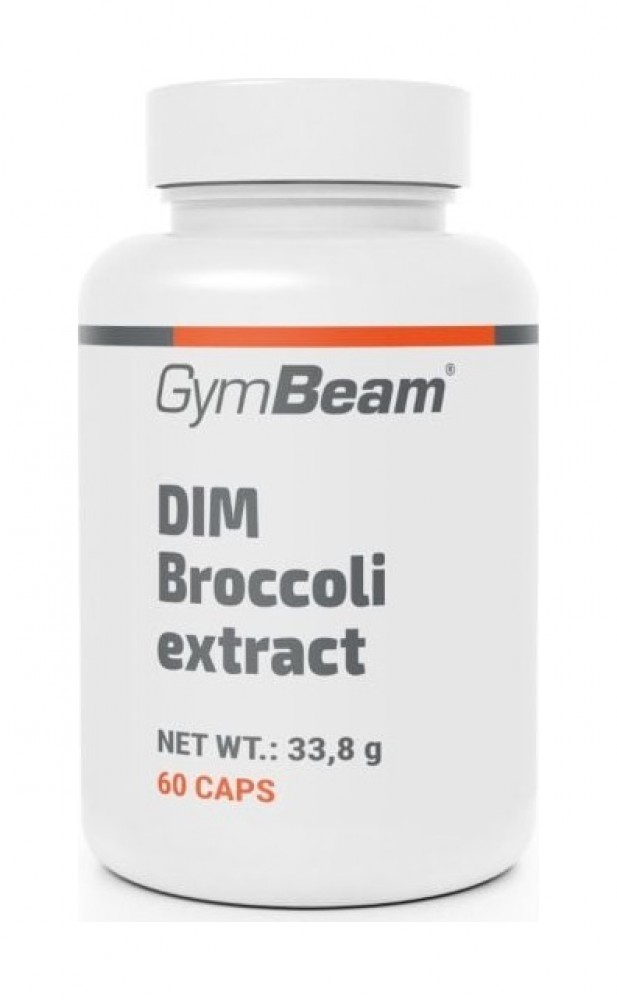 Brokolicový extrakt 400 mg s 2 % DIM – GymBeam 60 kaps.