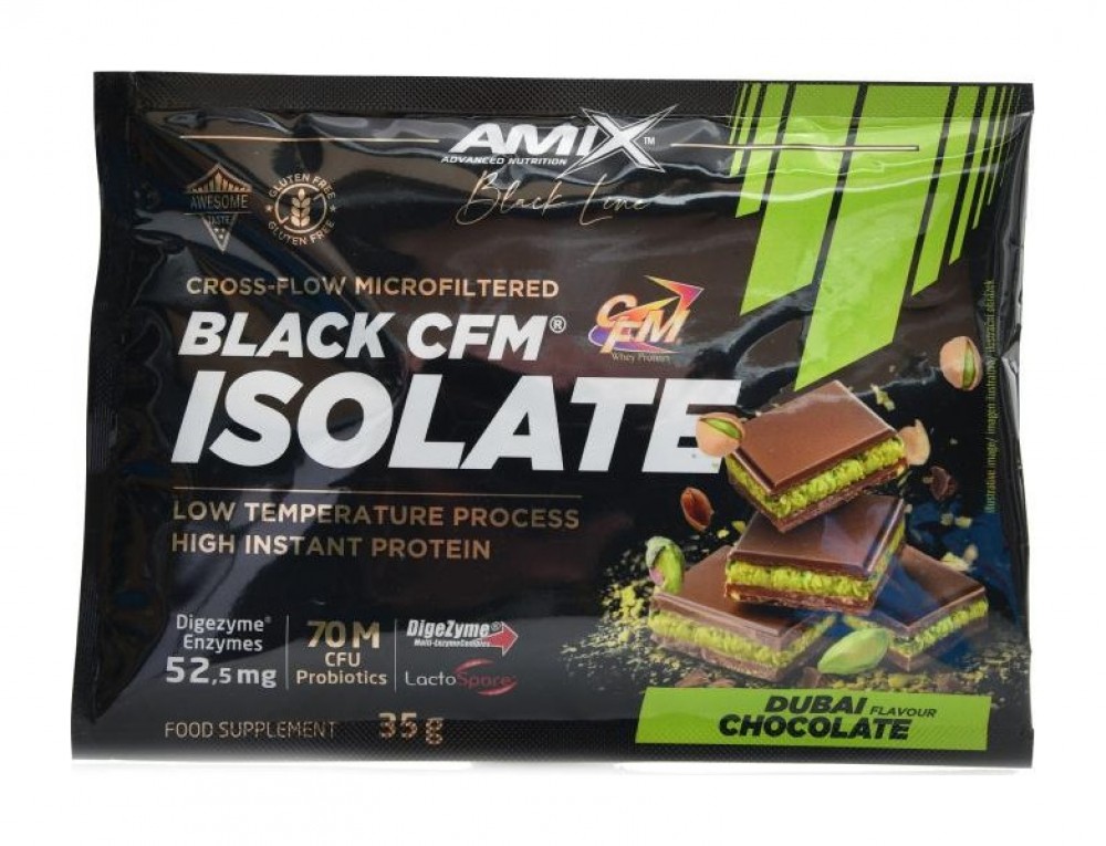 Black line CFM Isolate 35 g dubai chocolate