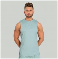 Tílko Essential Cut-Off Stone Blue - STRIX  