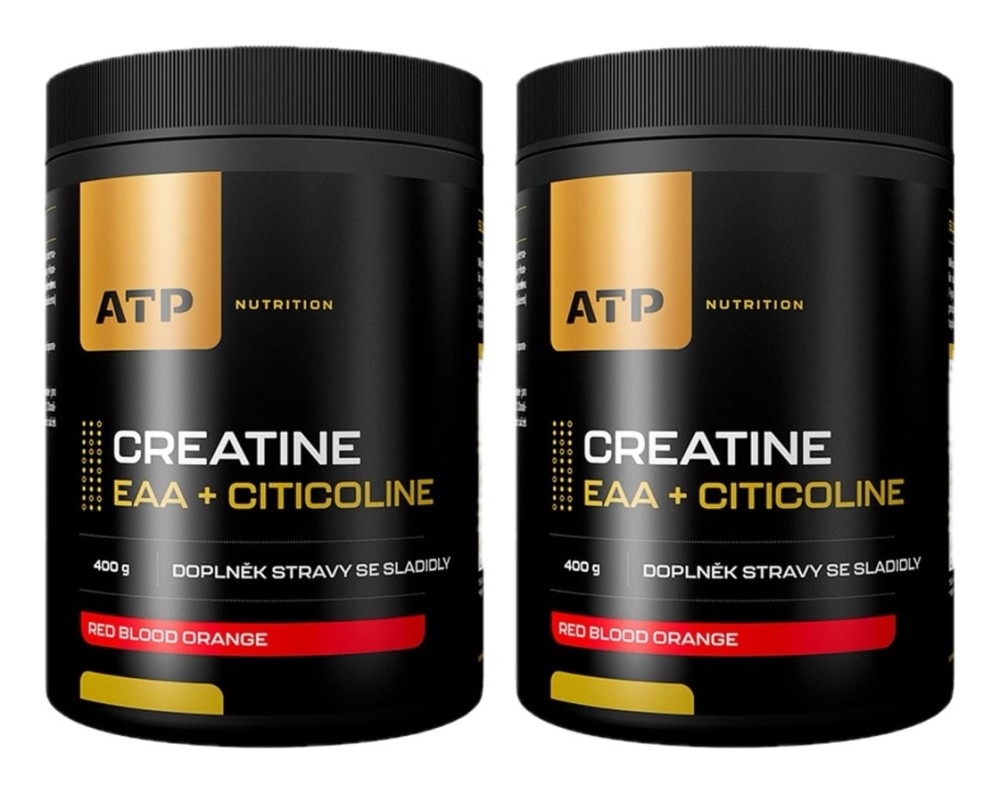 AKCE 1+1 Nutrition Creatine + EAA + Citicoline 400 g red blood orange