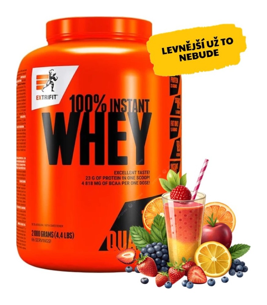 AKCE 100% Whey Protein 2000 g fruit shake