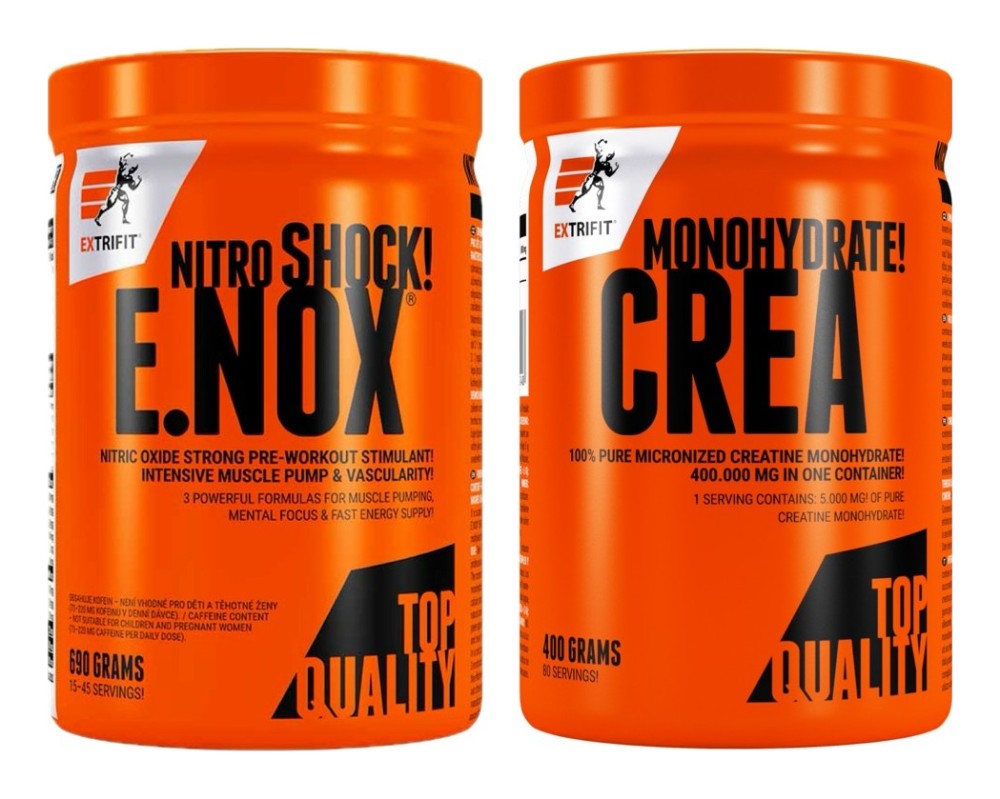 AKCE E.Nox Shock 690 g + Crea Monohydrate 400 g