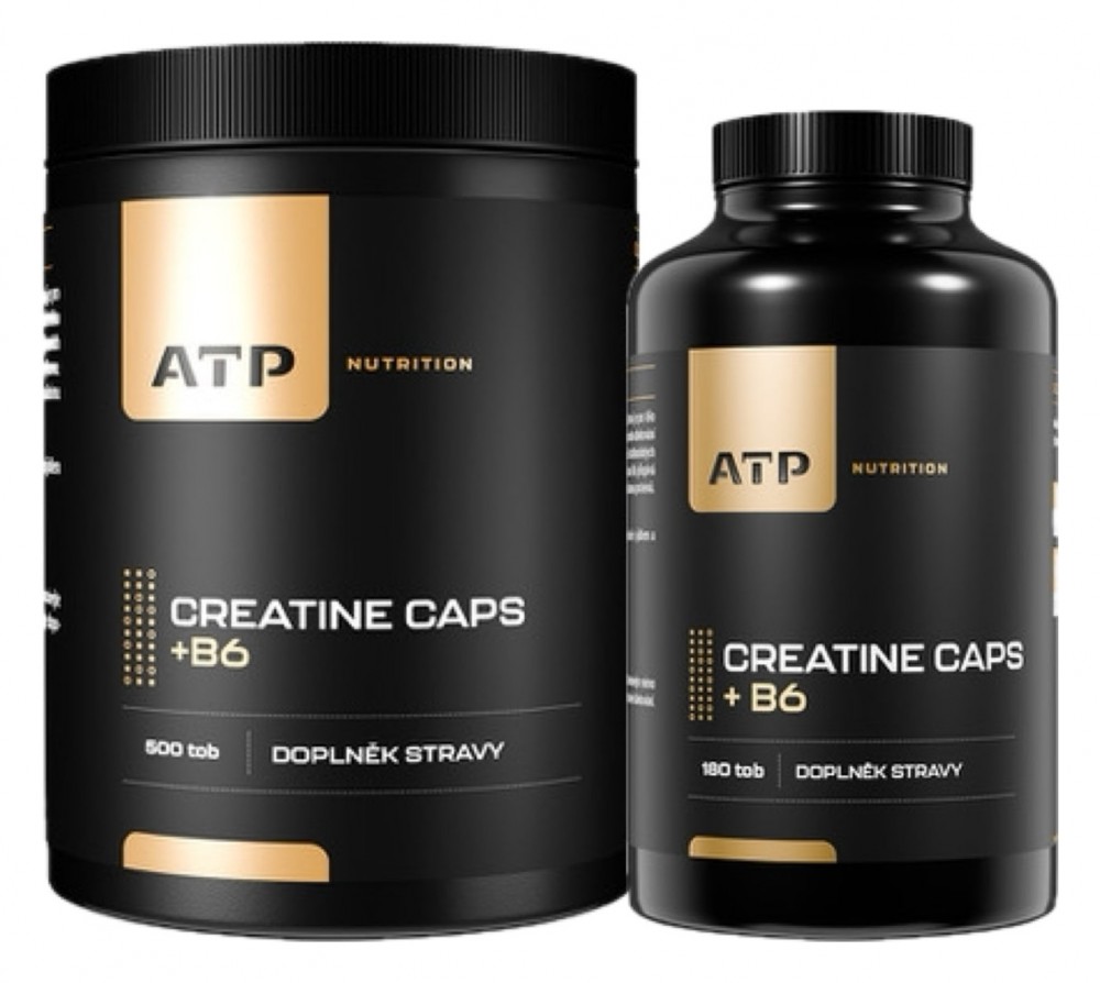 AKCE Nutrition Creatine Caps + B6 500 tob + Creatine Caps + B6 180 tob