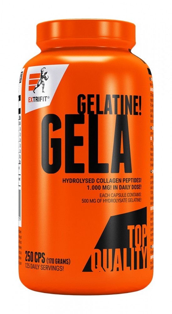 Gelatine Gela 250 kapslí