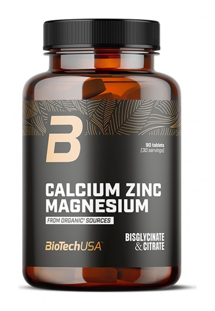 Calcium Zinc Magnesium organic sources 90 tbl
