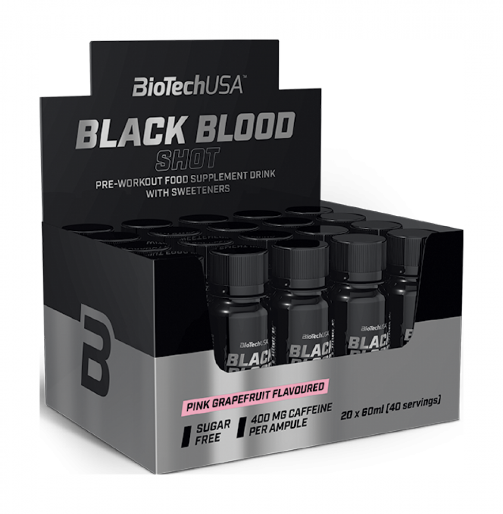 Black Blood Shot 20 x 60 ml