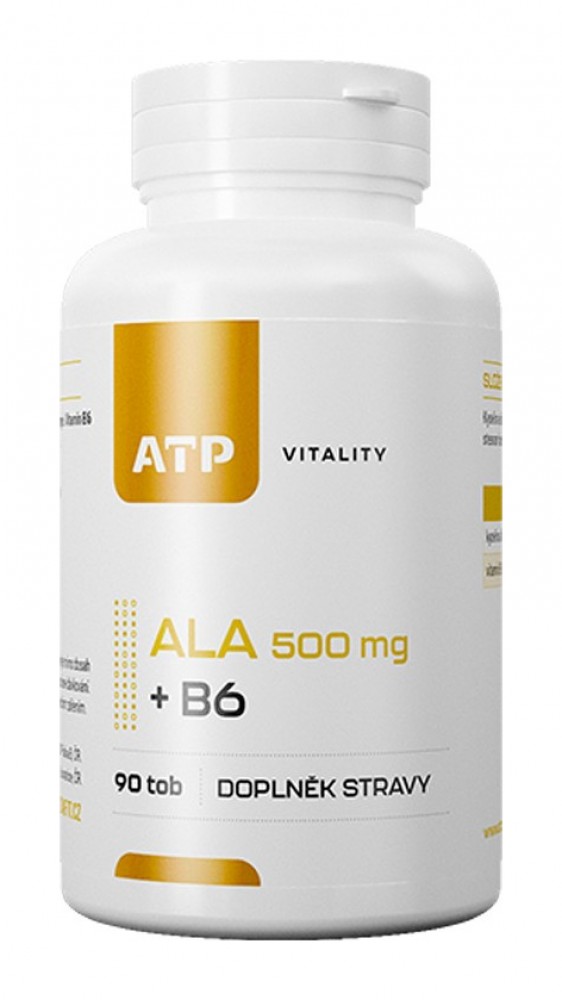 Vitality ALA 500 mg + B6 90 tob