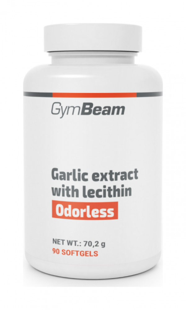 Česnekový extrakt s lecitinem 90 kaps.
