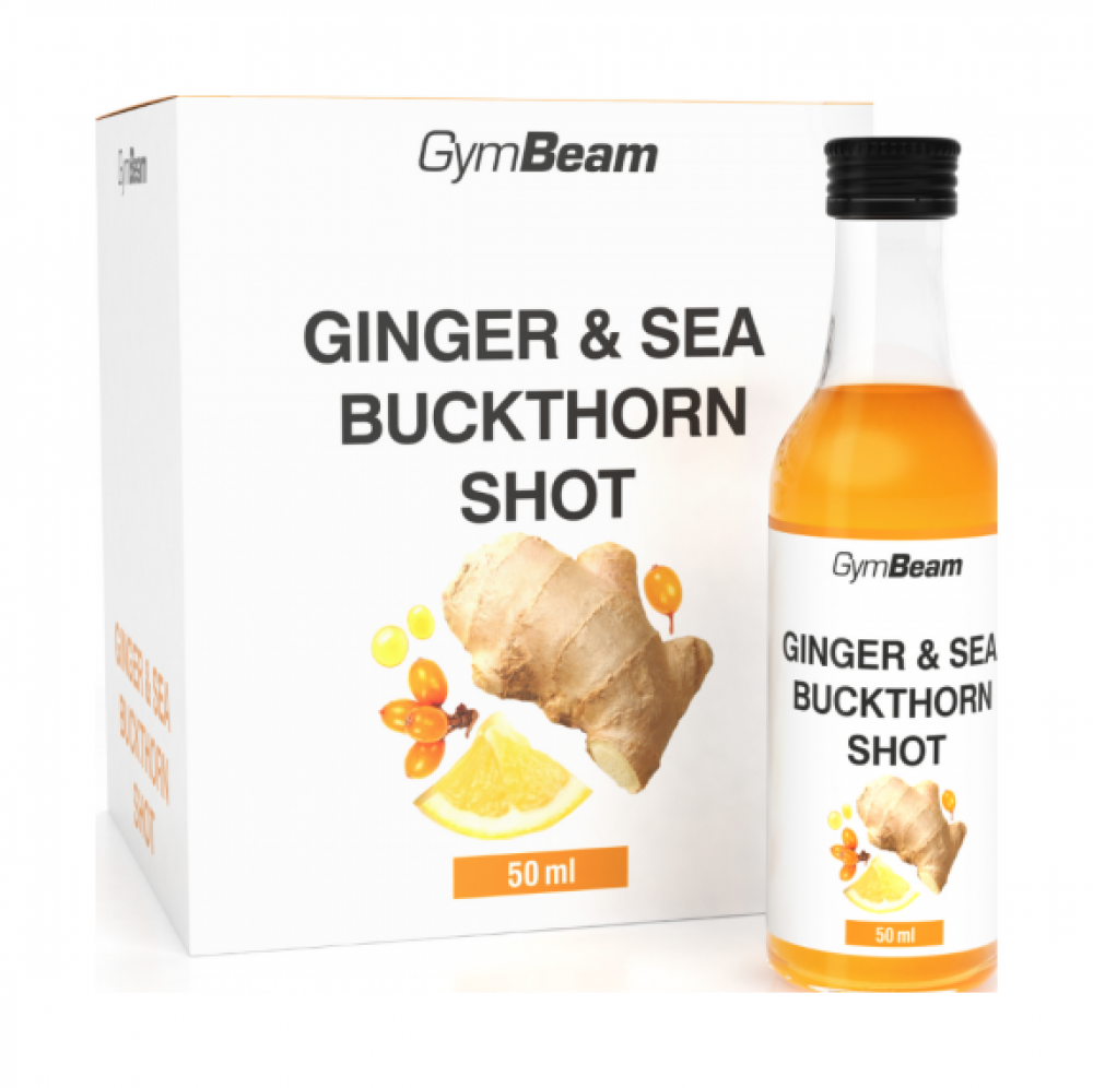 Zázvorový shot s rakytníkem 9 x 50 ml