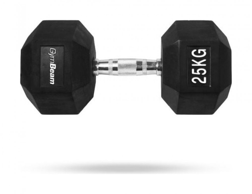 Hexagonální jednoručka 25 kg 