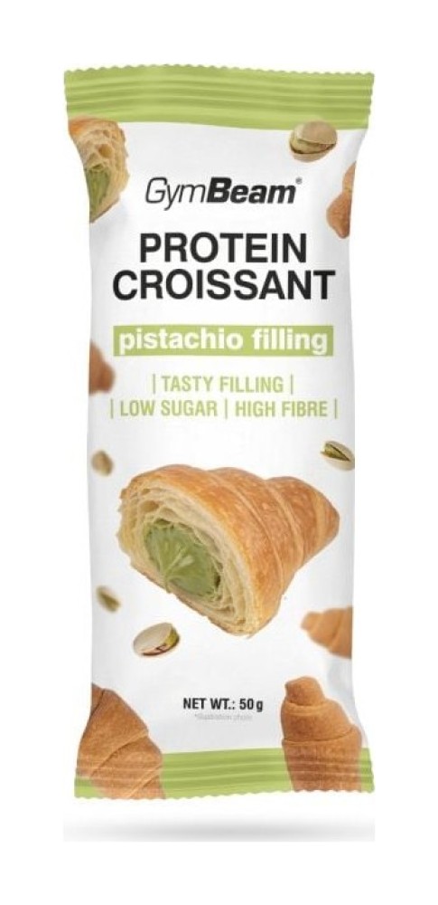 Proteinový croissant s pistáciovou náplní 50 g