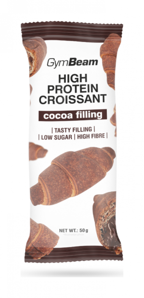 Proteinový croissant s kakaovou náplní 10 x 50 g