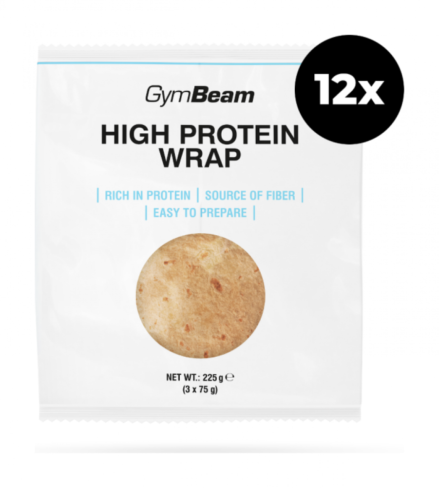 Wrap s vysokým obsahem bílkovin 12 x 225 g