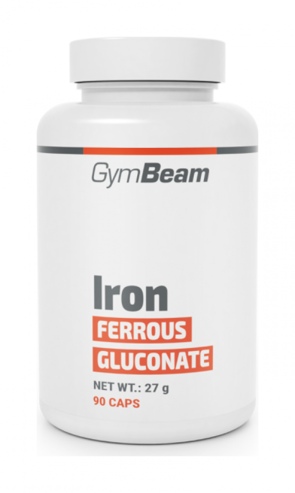 Železo glukonát 90 kaps.