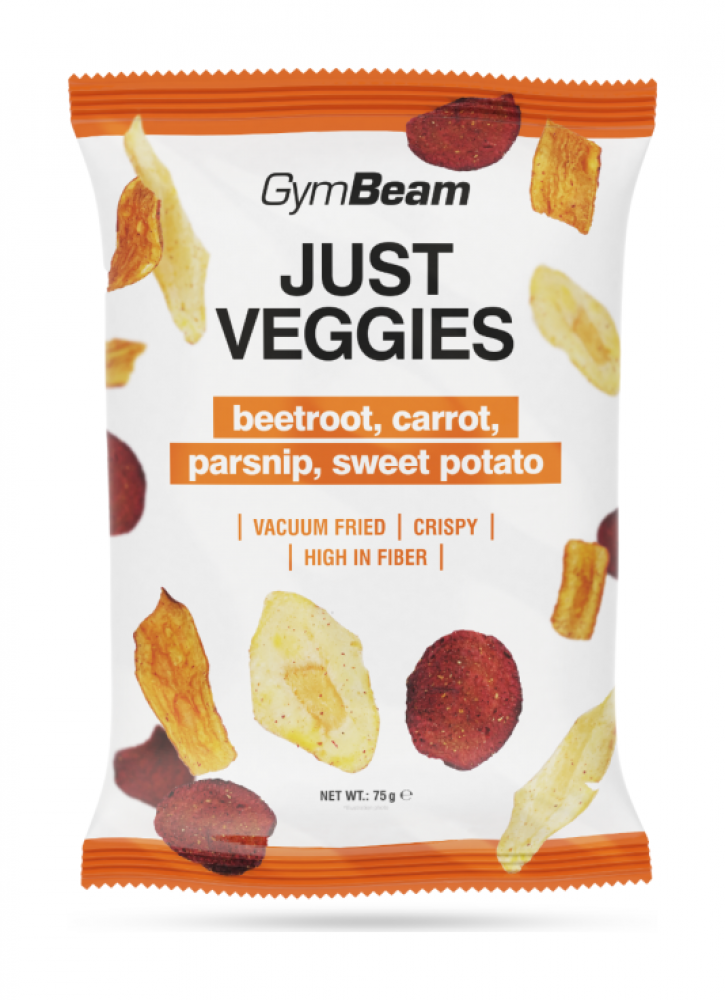 Just Veggies - směs zeleninových lupínků 12 x 75 g