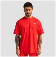 Tričko Oversized Limitless Hot Red  