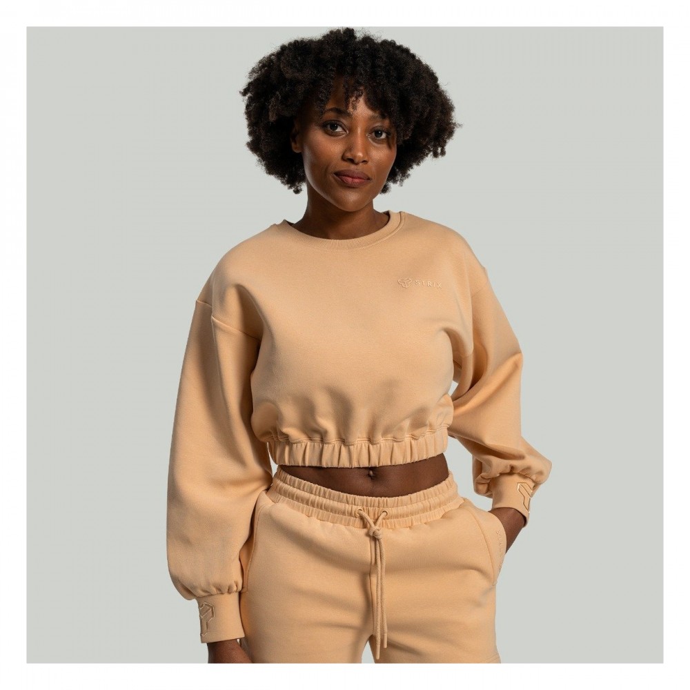 Dámská mikina Lunar Cropped Sandshell - STRIX 