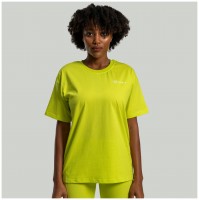 Dámské triko Lunar Oversized Chartreuse - STRIX  