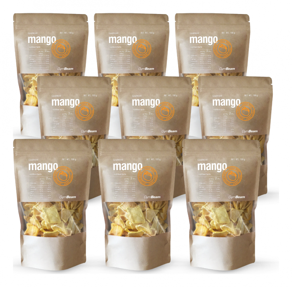 Lyofilizované mango 9 x 100 g