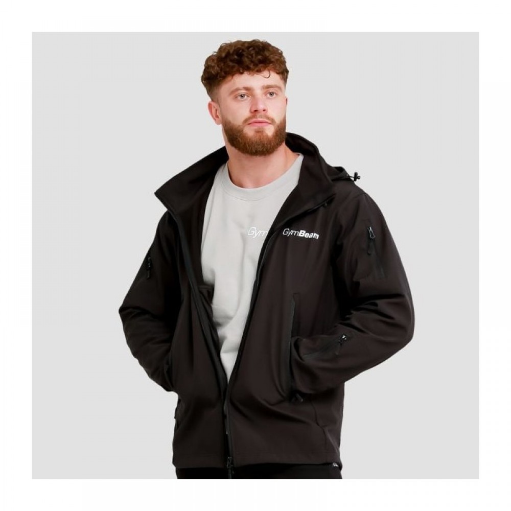 Pánská bunda Softshell Black 