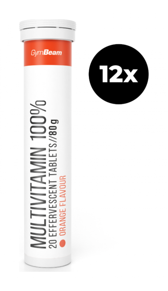 Multivitamín 100% šumivý 12 x 20 tab