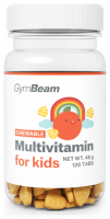 Multivitamín, tablety na cucání pro děti 120 tbl 