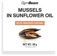 Slávky ve slunečnicovém oleji s uzenou příchutí 80 g 