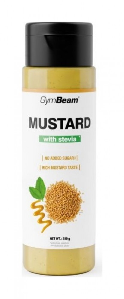 Hořčice slazená stévií 380 g