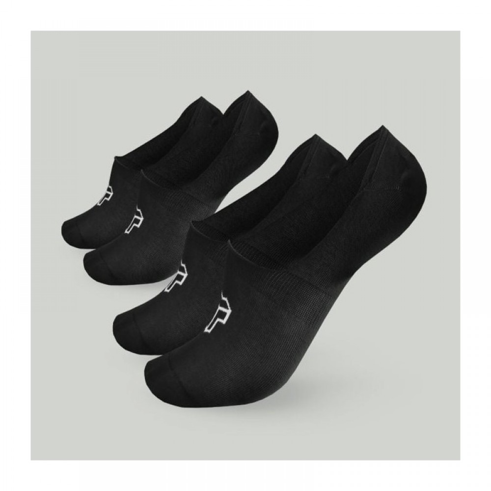 Ponožky No-show 2Pack Black - STRIX 